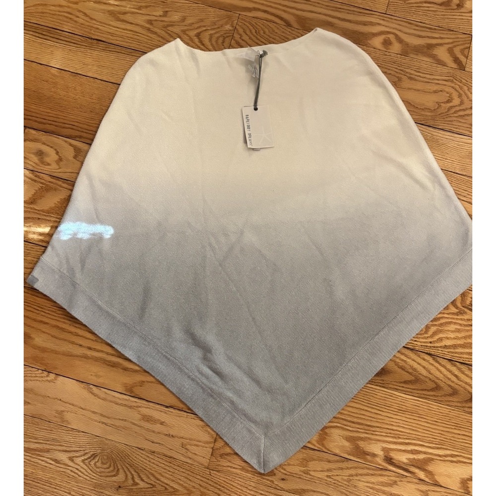 NWT Barefoot Dreams Cozy Chic Ultra Lite Ocean Breeze Poncho Ombre Waterfall OS